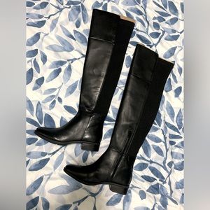 Pam over the knee leather boots